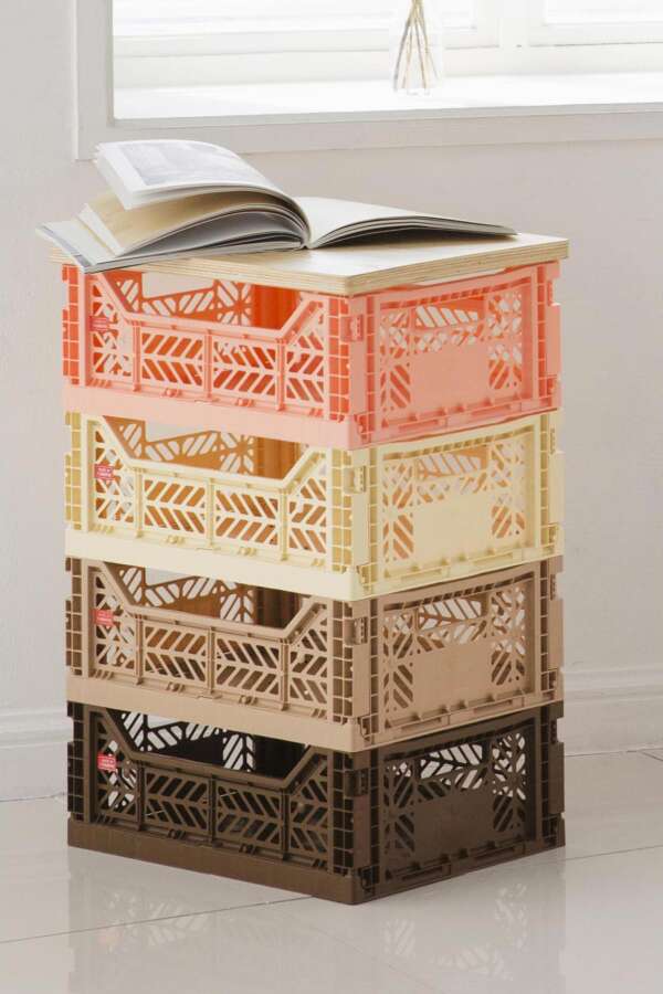 Aykasa 403014 Midibox Brown Katlanabilir Kasa - 5