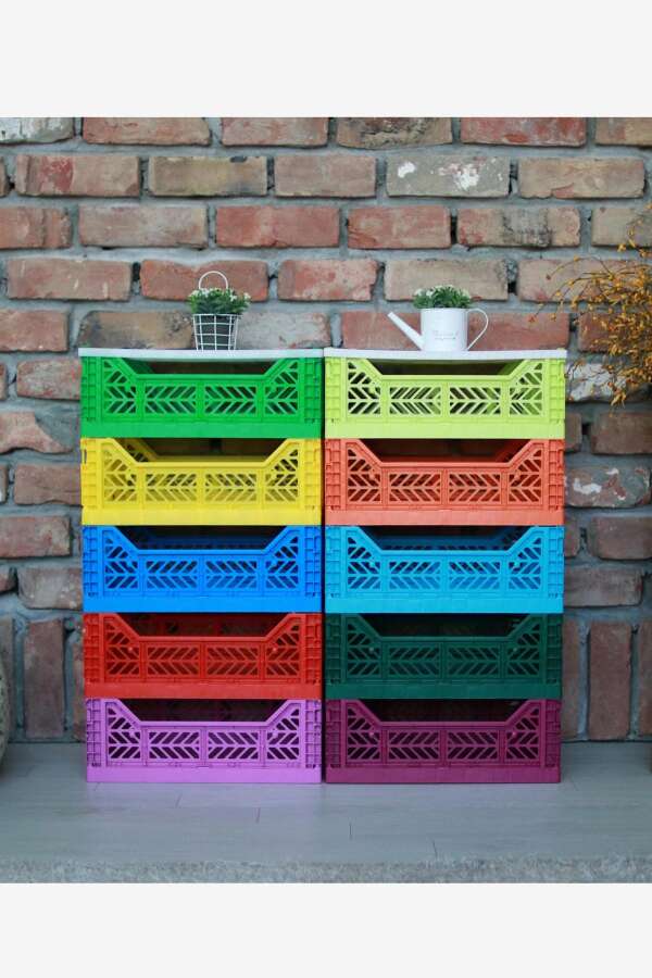 Aykasa 403014 Midibox Red Katlanabilir Kasa - 5