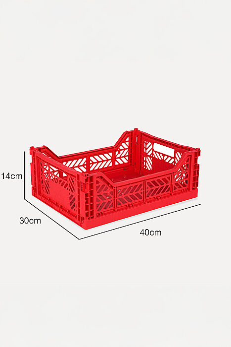 Aykasa 403014 Midibox Red Katlanabilir Kasa - 4