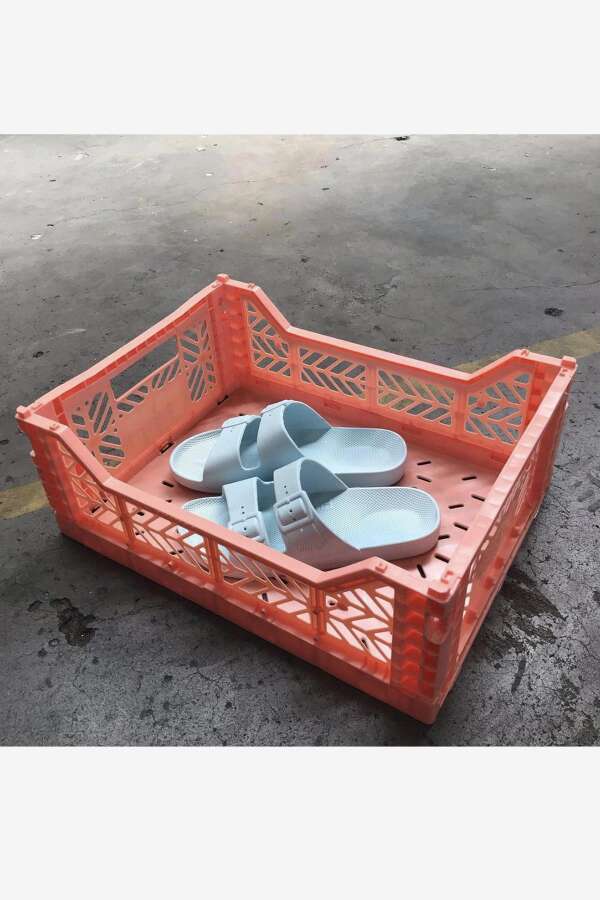 Aykasa 403014 Midibox Salmon Pink Katlanabilir Kasa - 5