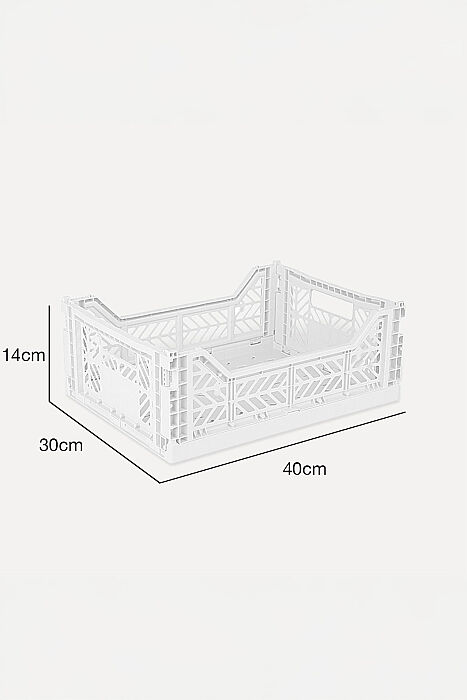 Aykasa 403014 Midibox White Katlanabilir Kasa - 4