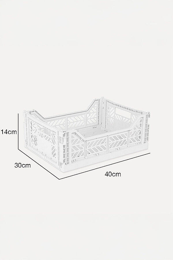 Aykasa 403014 Midibox White Katlanabilir Kasa - 4