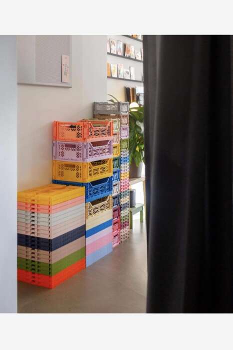 Aykasa 403014 Midibox Yellow Katlanabilir Kasa - 5