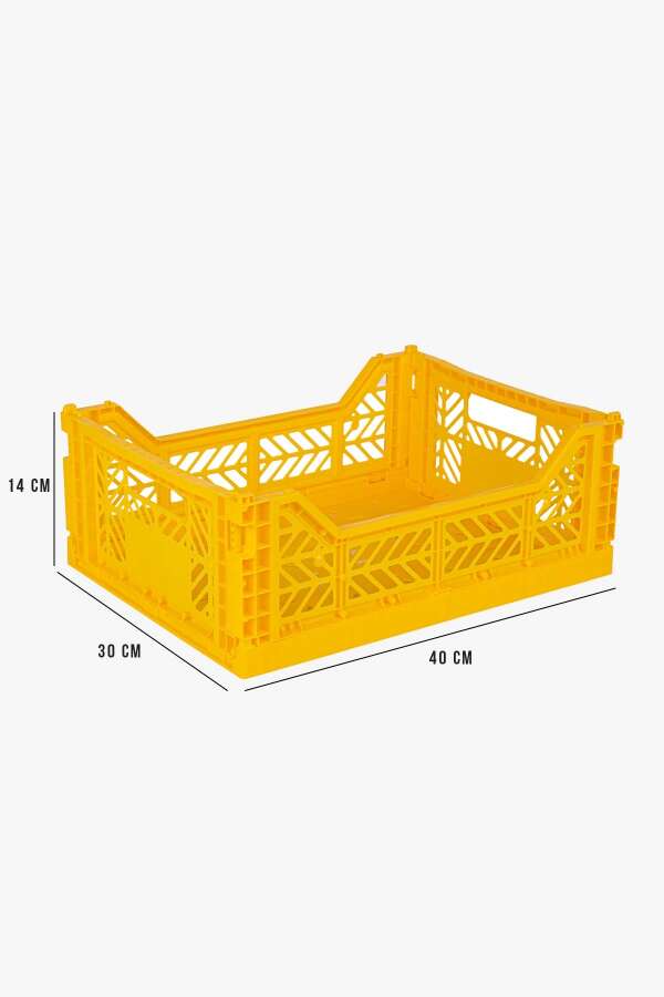 Aykasa 403014 Midibox Yellow Katlanabilir Kasa - 4