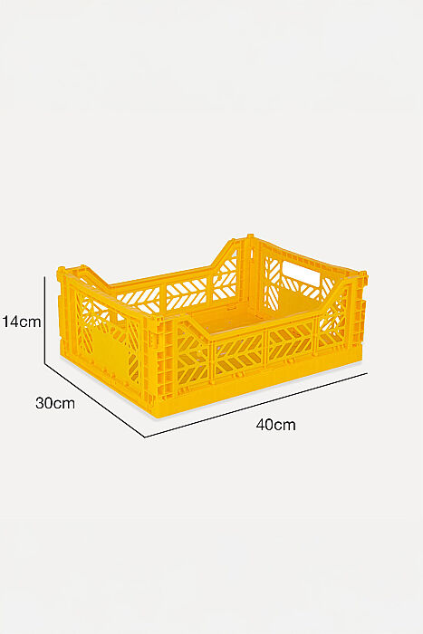 Aykasa 403014 Midibox Yellow Katlanabilir Kasa - 4