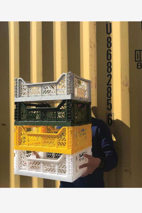 Aykasa 403014 Midibox Haki Katlanabilir Kasa - 5