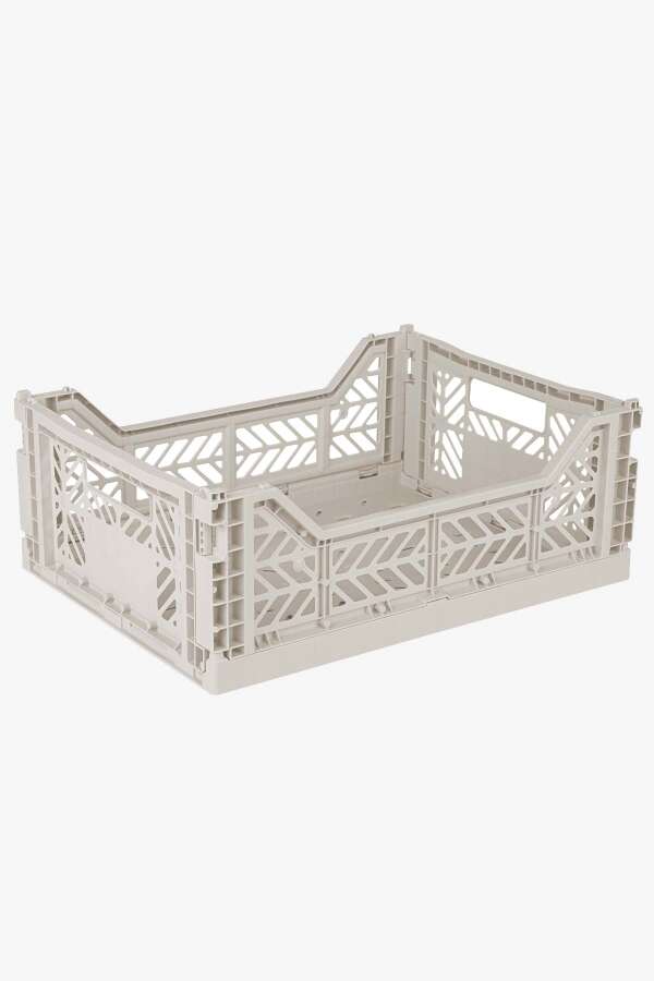 Aykasa 403014 Midibox Light Gray Katlanabilir Kasa - 1