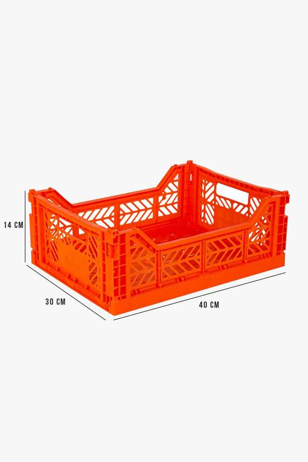 Aykasa 403014 Midibox Orange Katlanabilir Kasa - 4