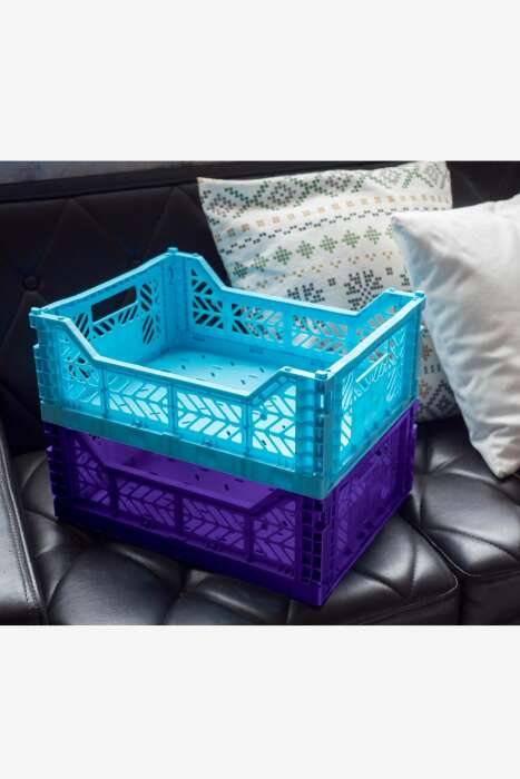 Aykasa 403014 Midibox Violet Katlanabilir Kasa - 5
