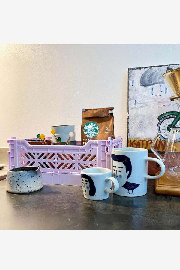 Aykasa 261710 Salmon, Orchid, Acid Yellow Minibox Katlanabilir Kasa - 4