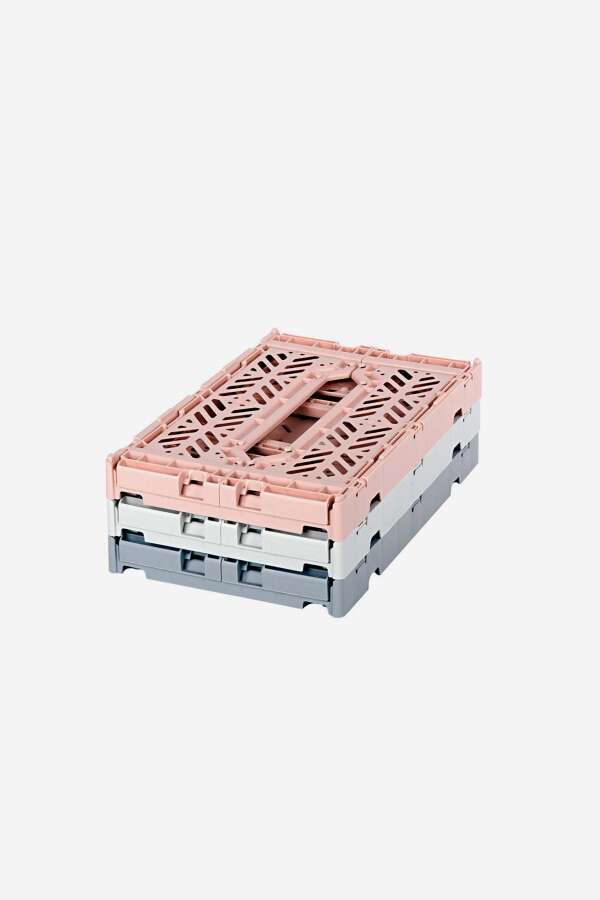 Aykasa 261710 Milk Tea, Light Gray, Gray Minibox Katlanabilir Kasa - 2