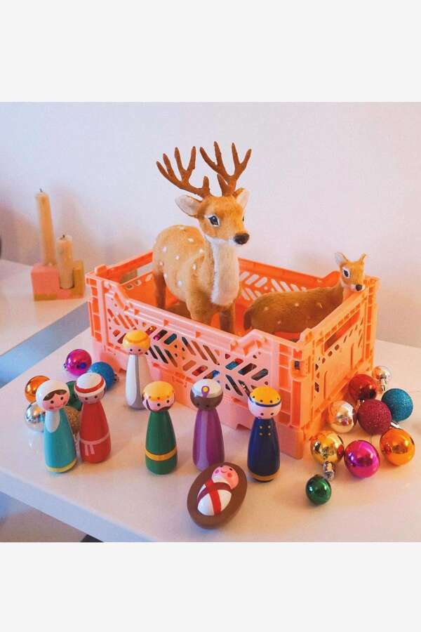 Aykasa 261710 Navy, Mint, Orchid Minibox Katlanabilir Kasa - 4