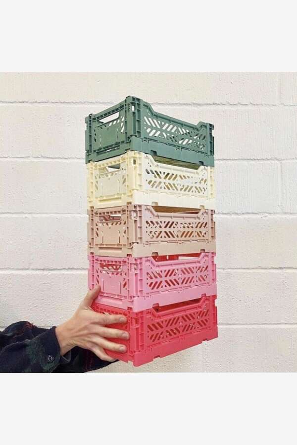 Aykasa 261710 Minibox Almond Green Katlanabilir Kasa - 5