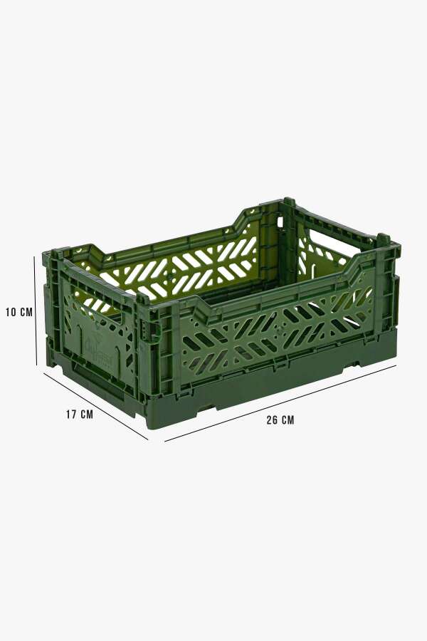 Aykasa 261710 Minibox Haki Katlanabilir Kasa - 4