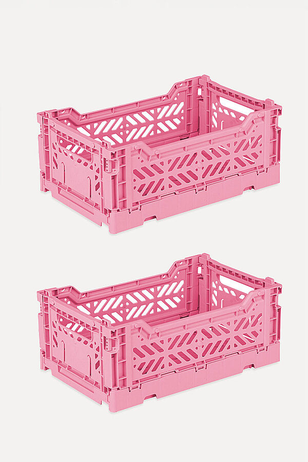 Aykasa 261710 Minibox Baby Pink Katlanabilir Kasa 2'li Paket - 2