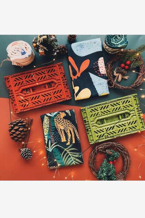 Aykasa 261710 Minibox Tile Red Katlanabilir Kasa - 5