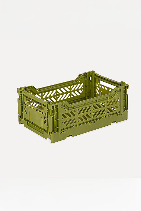 Aykasa 261710 Minibox Olive Katlanabilir Kasa - AYKASA (1)