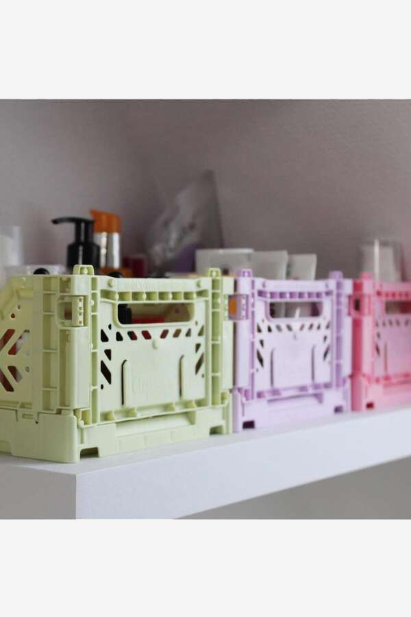 Aykasa 261710 Minibox Lime Katlanabilir Kasa - 5