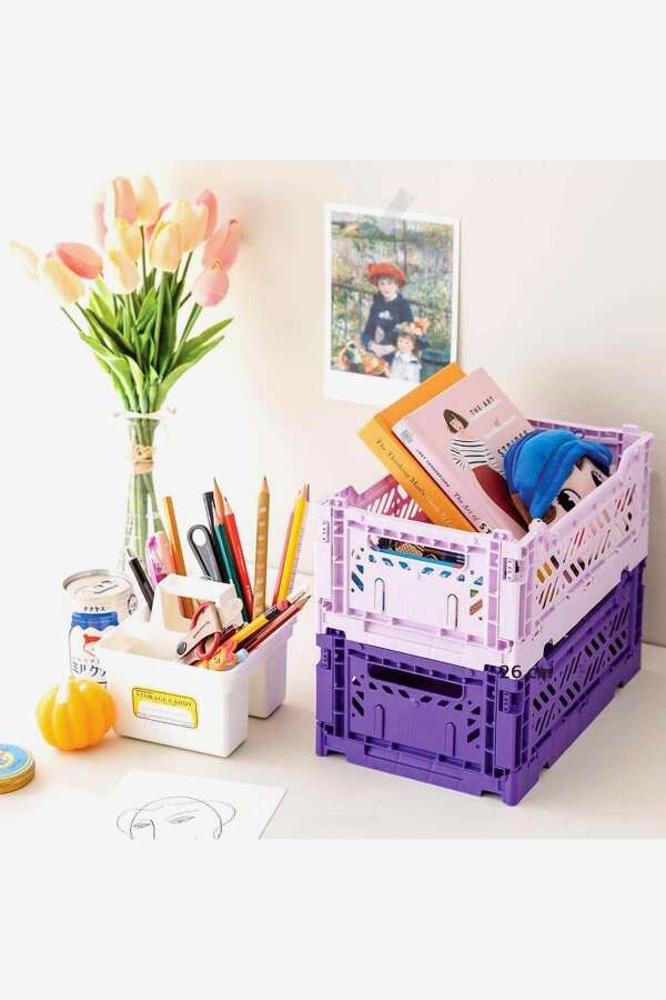 Aykasa 261710 Minibox Violet Katlanabilir Kasa - 5