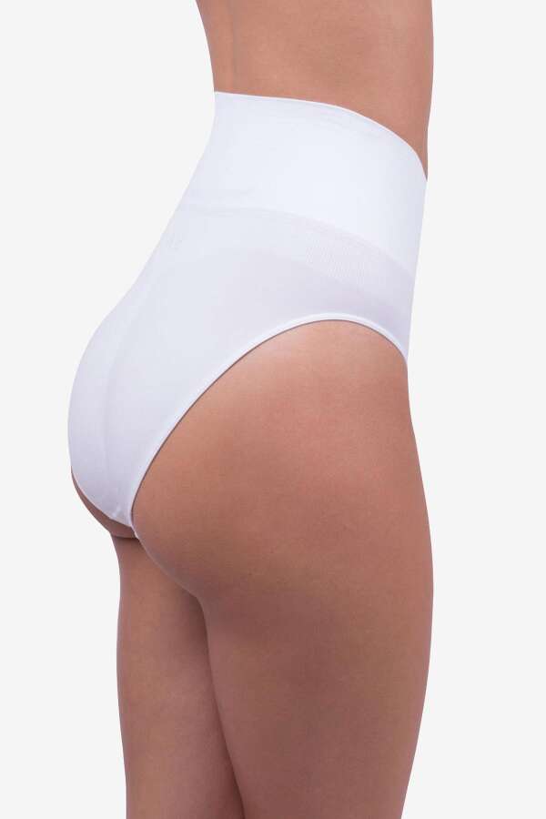 Ayyıldız 01 Beyaz Külot Korse 2'li Paket - 3