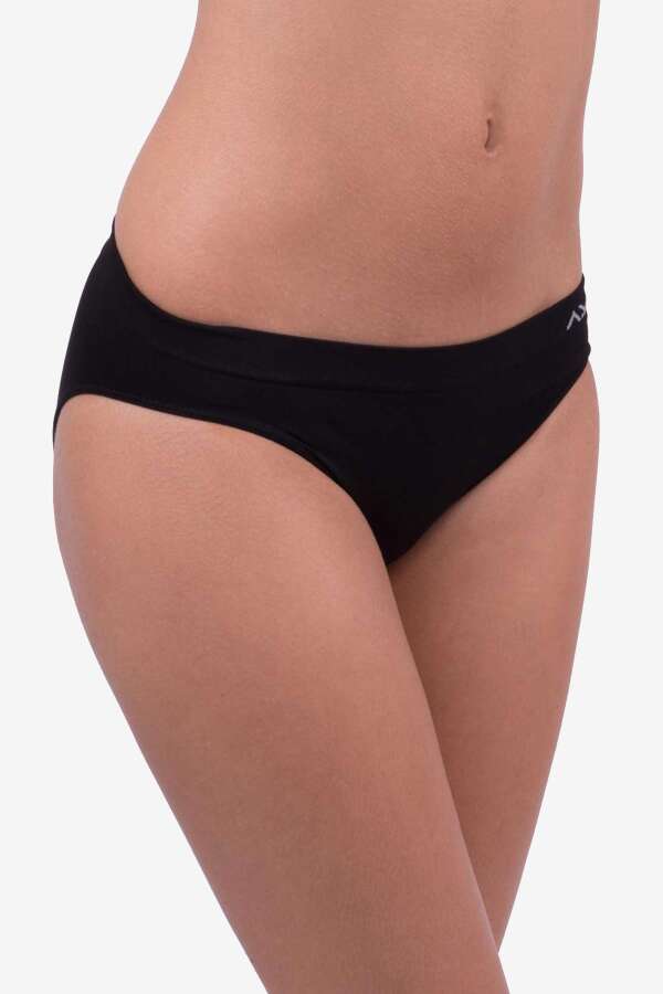 Ayyıldız 02 Siyah Beyaz Ten Külot 3'lü Paket - 3