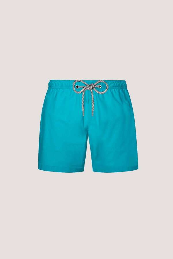 Ayyıldız 104 Mavi Erkek Çocuk Deniz Şortu - 1