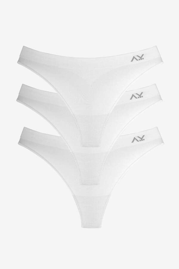 Ayyıldız 106 Beyaz Külot 3'lü Paket - 1