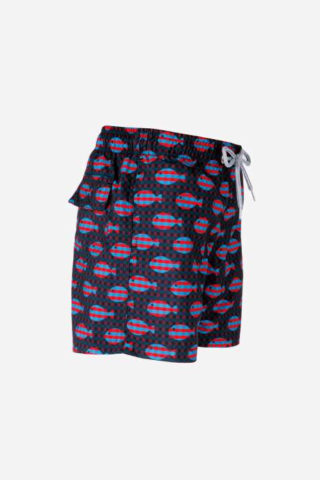 Ayyıldız 2106-SS Kahve Balık Erkek Çocuk Deniz Şortu - 2