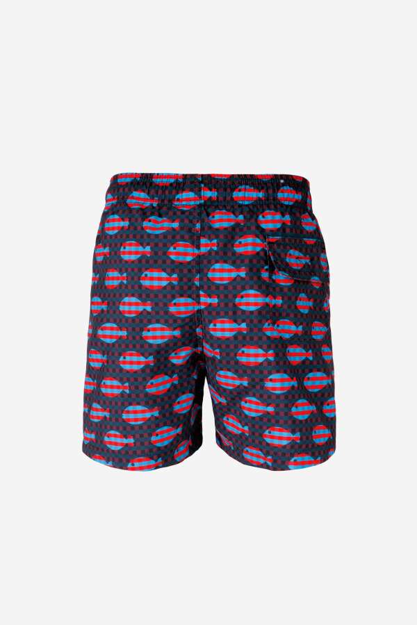 Ayyıldız 106 Kahve Balık Erkek Çocuk Deniz Şortu - 3