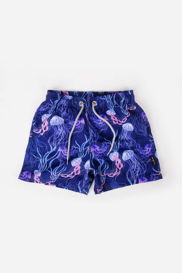 Ayyıldız 106 Lacivert Erkek Çocuk Deniz Şortu - 1