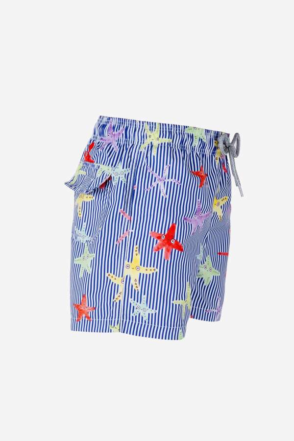 Ayyıldız 106 Mavi Yıldız Erkek Çocuk Deniz Şortu - 2