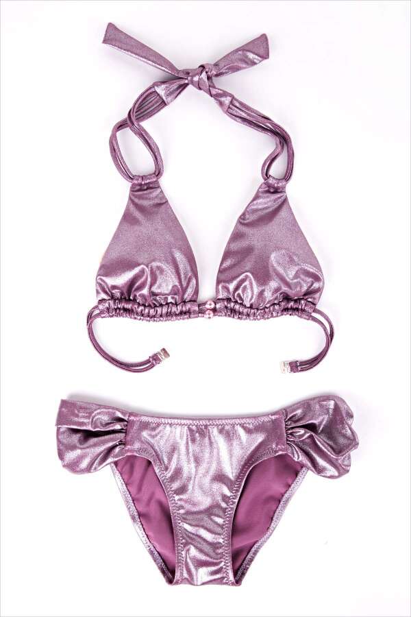 Ayyıldız 1457 Fuşya Kız Çocuk Bikini Takımı - 1