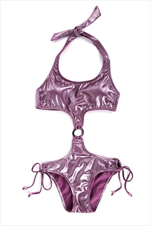 Ayyıldız 1473 Fuşya Kız Çocuk Mayokini - 1