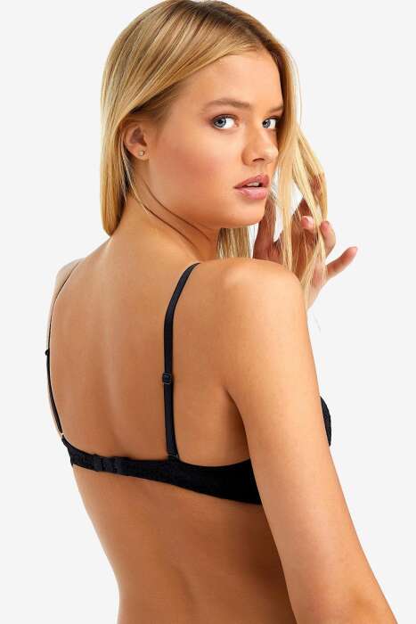 Ayyıldız 2026 Siyah Straplez Sütyen - 4