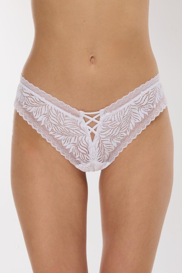 Ayyıldız 2032 Beyaz Brazilian Külot - 1