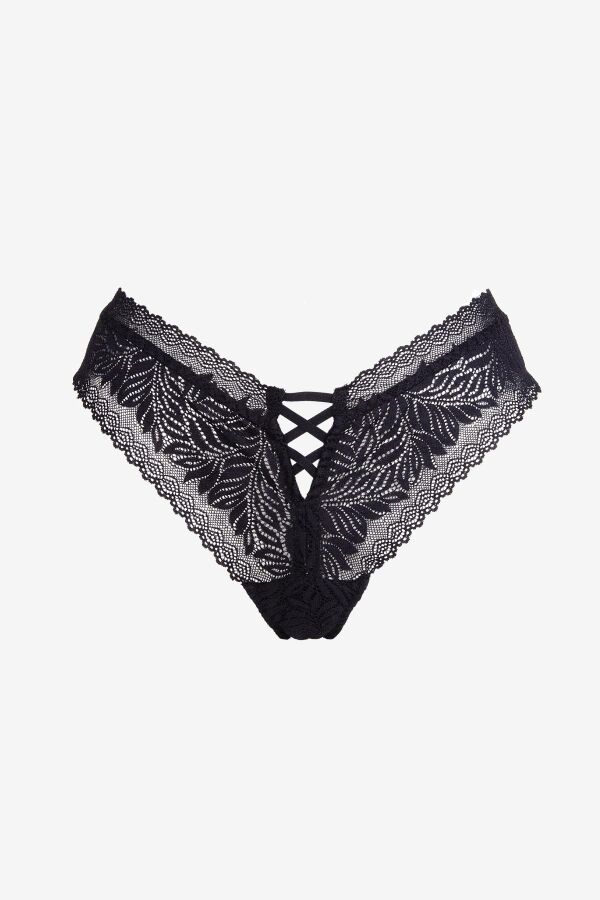 Ayyıldız 2032 Siyah Brazilian Külot - 3