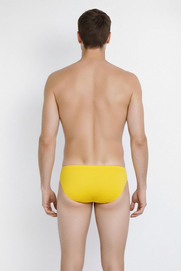 Ayyıldız 222 Erkek Sarı Slip Mayo - 2