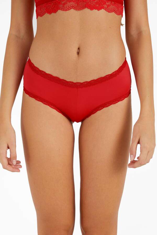 Ayyıldız 2653 Kırmızı Brazilian Külot - 1