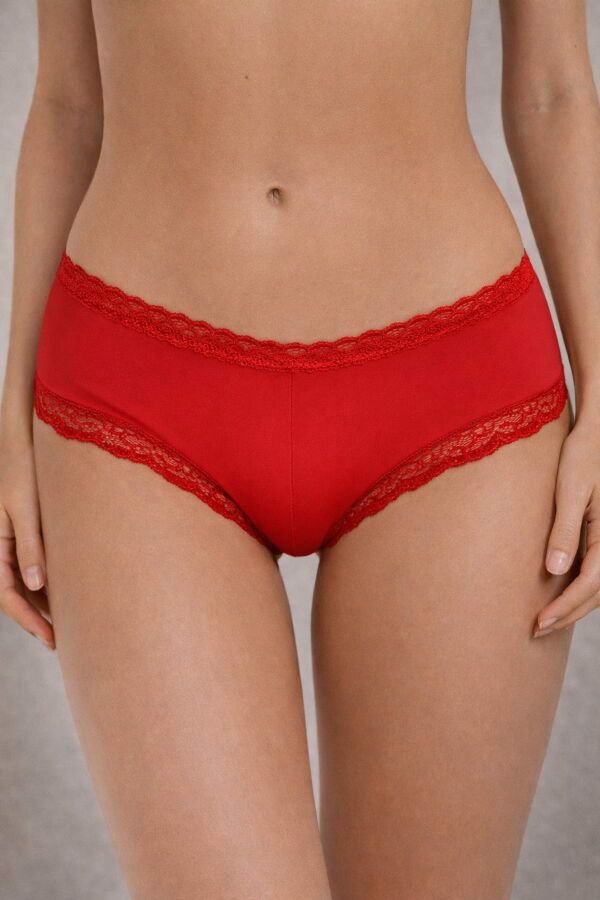 Ayyıldız 2653 Kırmızı Brazilian Külot - 1