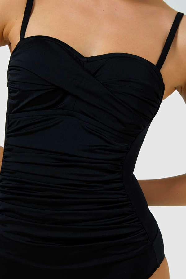 Ayyıldız 3008 Siyah Toparlayıcı Mayo - 2