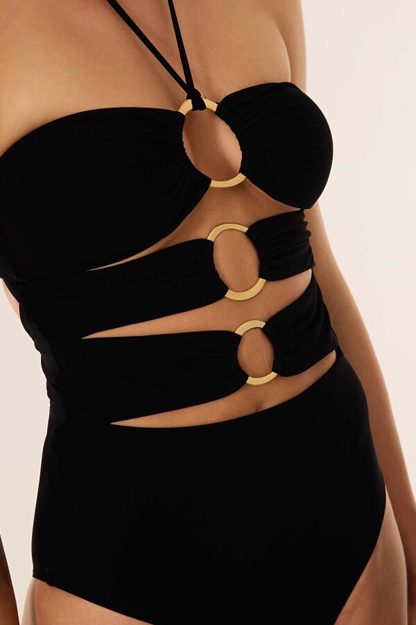 Ayyıldız 3013 Siyah Mayokini - 3