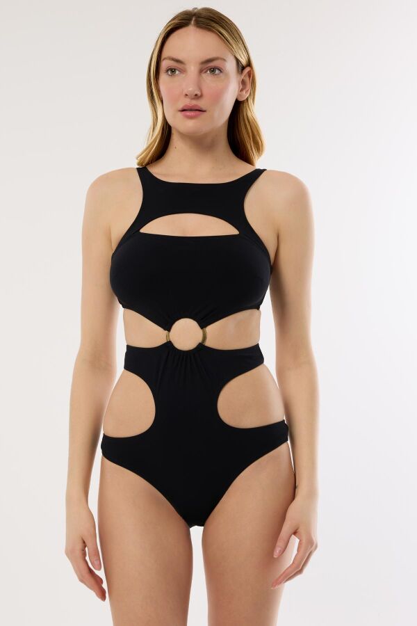 Ayyıldız 3016 Siyah Mayokini - 1