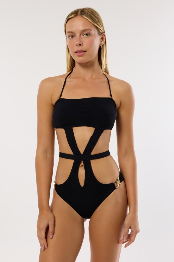 Ayyıldız 3022 Siyah Mayokini - 1