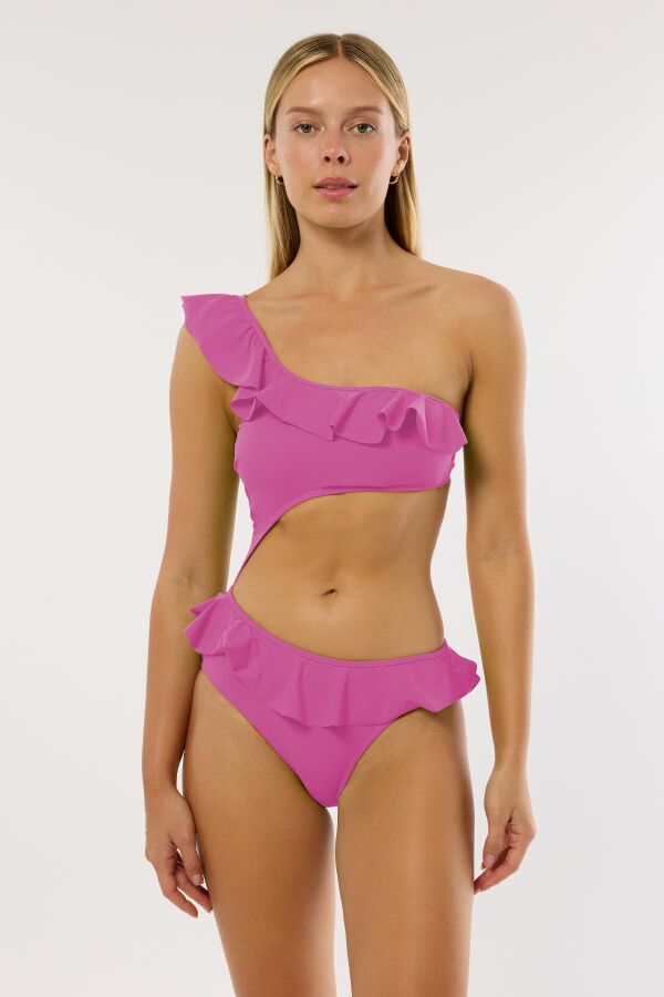 Ayyıldız 3024 Pembe Farbelalı Mayokini - 1