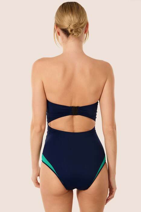 Ayyıldız 3028 Lacivert Straplez Mayo - AYYILDIZ (1)