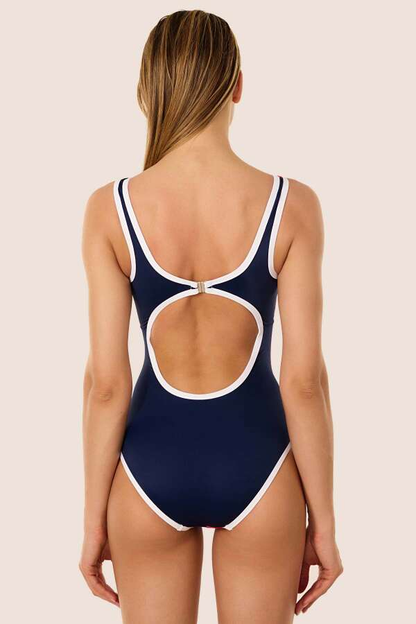 Ayyıldız 3030 Kırmızı Fermuarlı Mayo - 3