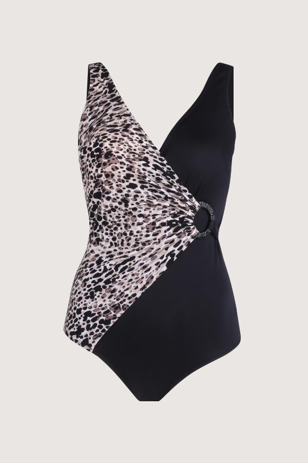 Ayyıldız 3103 Leopar Desenli Toparlayıcı Mayo - 1