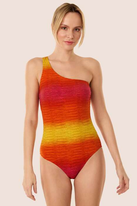 Ayyıldız 3122 Turuncu Tek Omuz Mayo - 1