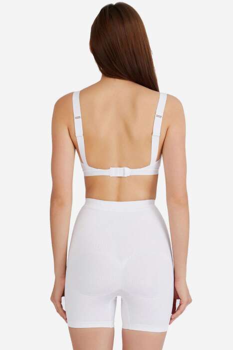 Ayyıldız 313 Beyaz Yüksek Bel Korse - 2