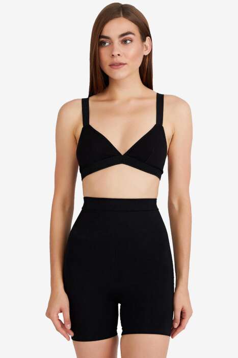 Ayyıldız 313 Siyah Yüksek Bel Korse - 1